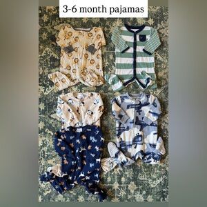 5 Pc Cozy Pajama Bundle | 3-6 Months